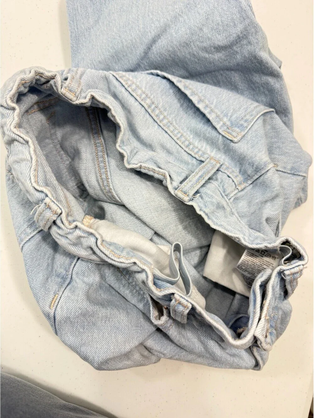 Youth Girls Size 12 Jeans 2pc Clothing Lot Old Navy & GB Girls Distressed Frayed